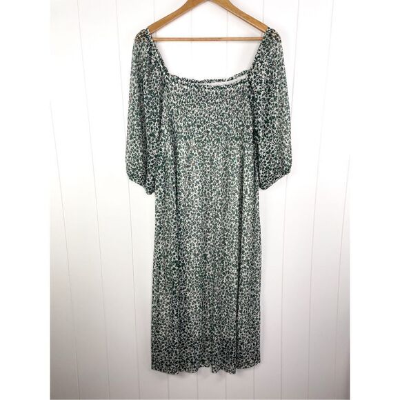 BAUM UND PFERDGARTEN Juditta Sheer Printed Midi Dress Size S - Picture 4 of 10